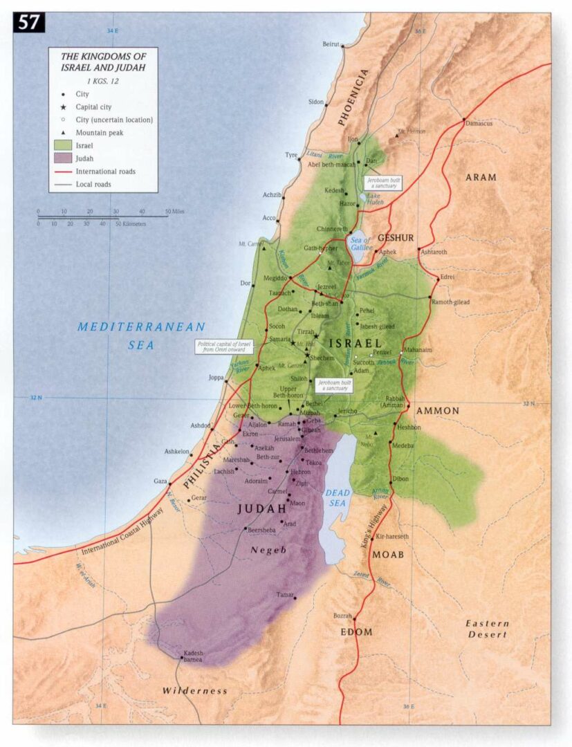 Große Gemeindetrennung – Entstehung Israel & Juda